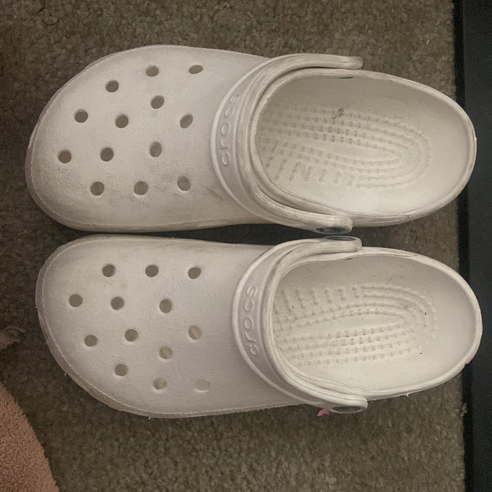 white crocs